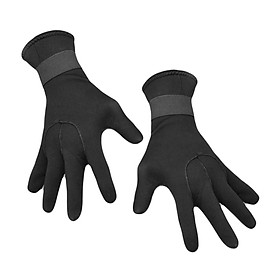 Neoprene Diving Gloves, 3MM Five Finger Wetsuit Gloves for Scuba-Diving，Snorkeling, Surfing, Kayaking and All Water Activities for Men and Women