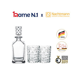 Mua Bộ bình & ly pha lê whisky Nachtmann Bossa Nova 3 món - Hàng chính hãng Đức
