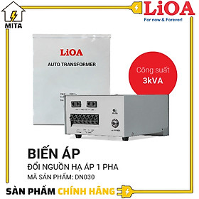 Mua Biến Áp Đổi Nguồn Hạ Áp LIOA - Biến Áp Đổi Nguồn LiOA 3000VA ( Điện Vào 220V- Điện Ra 100/120V) - MITA