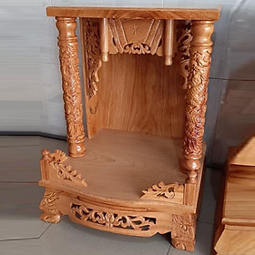 Mua Bàn thờ Thần Tài  Ông Địa gỗ gõ   bàn thờ gỗ cao cấp