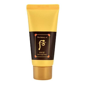 Mặt nạ nóng lộc nhung Whoo Jin Hyang Nok Yong Mask Pack 30ml