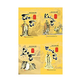 Sách - Khổng Tử + Mạnh Tử + Tôn Tử + Lão Tử - Khang Việt Book