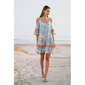 Đầm 2 Dây Trễ Vai Cotton Isla Bonita