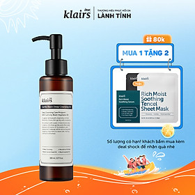 Dầu tẩy trang Dear Klairs Gentle Black Deep Cleansing Oil150ml