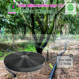 200m Ống dây tưới mềm Nguyễn Tân phi 35 - Không đục lỗ [BH 12 tháng] | Ống mềm sử dụng trong hệ thống tưới nông nghiệp