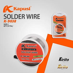 Mua Cuộn thiếc hàn KAPUSI Japan K-9038  1mm 100g thiếc hỗn hợp nhựa thông mau dính