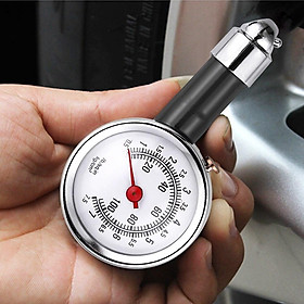 Metal Car Tyre Tire Pressure Gauge For Car Auto Motorcycle Truck Bike Dial Meter Vehicle Tester Pressure Tyre Measurement Tool