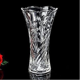 Mua Bình bông thủy tinh cắm hoa trang trí pha lê sáng bóng cao cấp