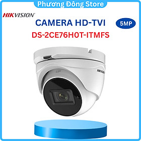 Mua Camera analog dome HD-TVI 5MP Hikvision DS-2CE76H0T-ITMFS tích hợp mic thu âm - Hàng chính hãng