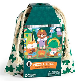 Sách ngoại văn: Happy Campers 36 Piece Puzzle To Go - Hachette Book Group