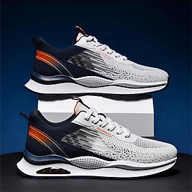 Giày thể thao nam Giày sneaker HHT SKN110 Vải Thoáng Khí Đi 4 Mùa Đế Đúc Kiểu Dáng Năng Động