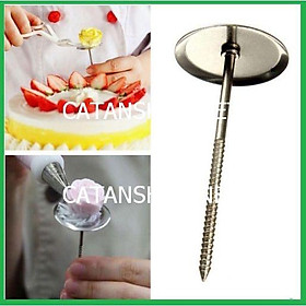 Mua Dù bắt kem 3cm 4cm 5cm 7cm Dụng cụ hỗ trợ bắt bông kem trang trí bánh bằng inox -DuBK