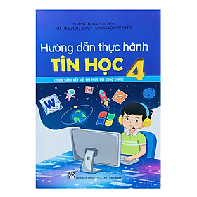 Hình ảnh sách Sách - hướng dẫn thực hành tin học 4