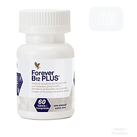 Hình ảnh Thực phẩm chức năng bổ sung B12 và Acid Folic  cho cơ thể Forever B12 Plus (60 Viên)