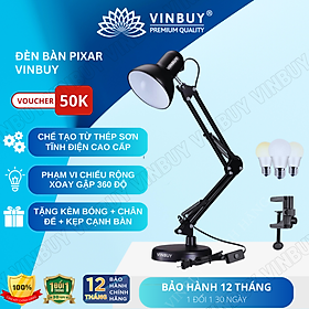 Đèn Pixar, Đèn Bàn Học Chống Cận Thị, Đèn Làm Việc Để Bàn Bảo Vệ Mắt - Hàng Chính Hãng - VinBuy