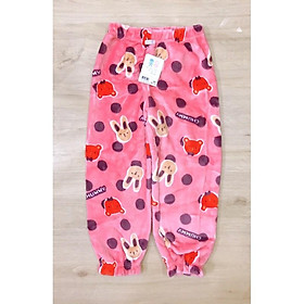Quần nhung xuất Hàn bé gái size 14-38 kg