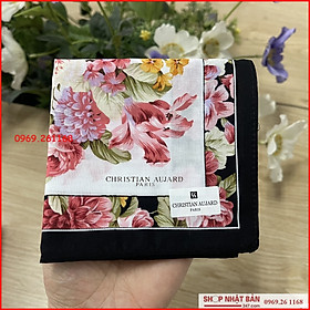 Khăn mùi xoa nữ / khăn tay nữ cao cấp Christian Hàn quốc - nhập khẩu chính hãng Hàn Quốc