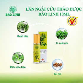 Dầu Lăn Ngải Cứu Thảo Dược Bảo Linh 10ml - 1 Chai