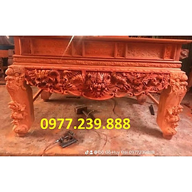 Mua bàn thờ gỗ hương chân 18cm