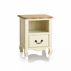 Tủ đầu giường 1 ngăn kéo Bella gỗ sồi