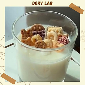 Nến Thơm Ly Topping Bánh Kẹo Cute Handmade - Dory Lab