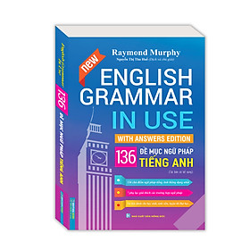 Hình ảnh English Grammar In Use - 136 Đề Mục Ngữ Pháp Tiếng Anh. Tặng bút/ sổ tay