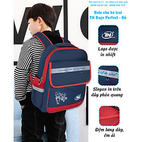Balo siêu nhẹ cho học sinh tiểu học TN Bags TN.B 3016 balo đi học cấp 1