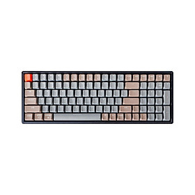 Bàn phím cơ không dây Keychron K4 F1 Led RGB Gateron Red switch Nhôm - Hàng chính hãng