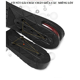 Miếng lót đế giày nguyên bàn cao từ 3cm – 7cm, có thể điều chỉnh theo size chân, có đệm khí siêu êm ái GD451-TCC-G - cao 3cm