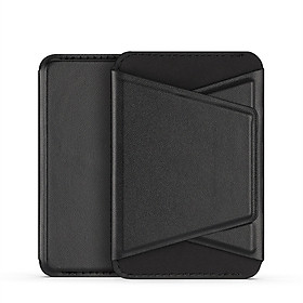 Ví Da Từ Tính Đựng Thẻ Kèm Chân Đế Dành Cho iPhone 15, 14, 13, 12 Series, Dux Ducis Magnetic Leather Wallet Stand_ Hàng chính hãng