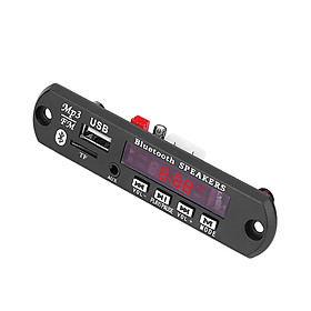 Bluetooth MP3 WMA FM Decoder Board Audio Module Wireless Car USB TF Radio