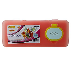 Hộp Bút Nhựa Kid Kit Xinh Xắn HB-006 - Màu Cam