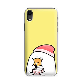 Ốp lưng dẻo cho điện thoại Iphone XR - 01016 7900 DUCK03 - Hàng Chính Hãng
