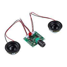 AIYIMA PAM8403 Bộ khuếch đại công suất tương thích Bluetooth Bảng âm thanh 5Wx2 Hifi Rạp hát tại nhà Âm thanh nổi Mini Amp Loa BT di động DIY Màu sắc: Amp Loa 2 chiếc