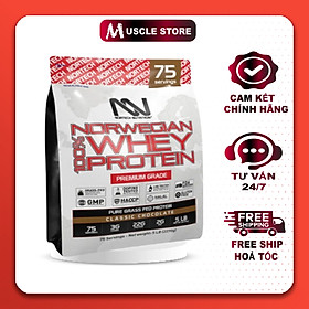 Nortech 100% Norwegian Whey Sữa Hỗ Trợ Tăng Cơ Giảm Mỡ, 22g Protein, Nhập khẩu Na Uy