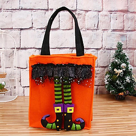 Halloween Storage Bag Tote Pouch Sack Candy Gift Bag Handbag