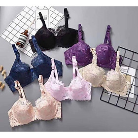 Bộ 5 áo ngực ren mút mỏng có gọng cao cấp - áo lót nữ đẹp - A04