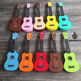 Đàn ukulele tặng 4 phụ kiện - Đàn dễ tập cho người bắt đầu
