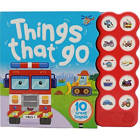 [Download Sách] Simple First Sound: Things That Go (Board Book) - Phương Tiện Di Chuyển