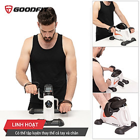 Xe đạp thể thao, máy đạp xe, xe đạp tập thể dục tại nhà GoodFit tùy chỉnh độ nặng, đồng hồ điện tử đo lường vòng đạp GF001PA