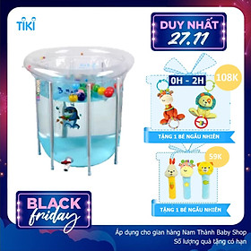 bể bơi trong suốt 80x80