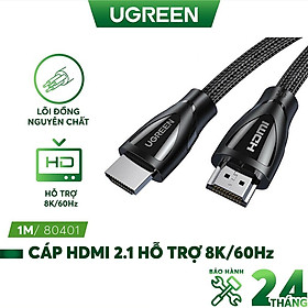 Mua Cáp HDMI 2.1 hỗ trợ 8K/60Hz dài 1-3m UGREEN HD140 - Hàng chính hãng