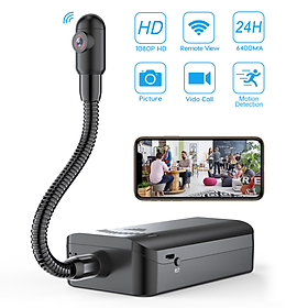 Camera WiFi S900 không dây PIN khủng 24 giờ ,nhỏ gọn, Siêu nét chuẩn video 4K FullHd 1080p Kết nối trục tiếp điện thoại xem từ xa