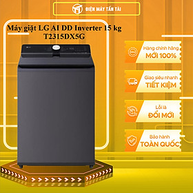 T2315DX5G - Máy giặt LG AI DD Inverter 15 kg T2315DX5G - HÀNG CHÍNH HÃNG - GIAO HCM