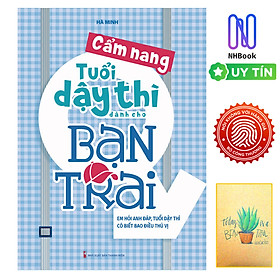 Download sách Cẩm Nang Tuổi Dậy Thì Dành Cho Bạn Trai (Tái Bản)