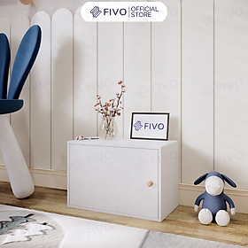 Mua Tủ Kệ Sách Đa Năng FIVO FB03  Thiết Kế Chắc Chắn Có Tấm Lưng  Phù Hợp Mọi Không Gian  Dễ Dàng Lắp Ráp - Có Cửa