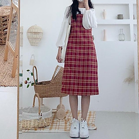 VáY YếM đỏ Caro giá rẻ Tháng 72023BigGo Việt Nam