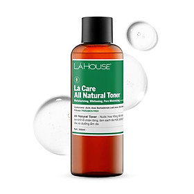 Nước hoa hồng giúp làm sáng da Lá House Lá Care All Natural Toner 200ml/100ml