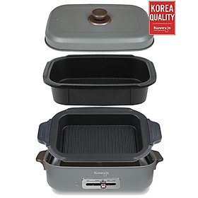 Mua Lẩu nướng điện phủ gốm Ceramic 2 trong 1 Kuvings KMG-200B  4.0L  - Hàng chính hãng