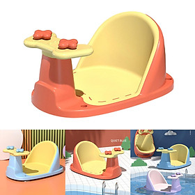 Anti Slip Baby Bathtub Seat Soft Seat Pad with Suction Cup Bathtub Chair for Boys Girls
